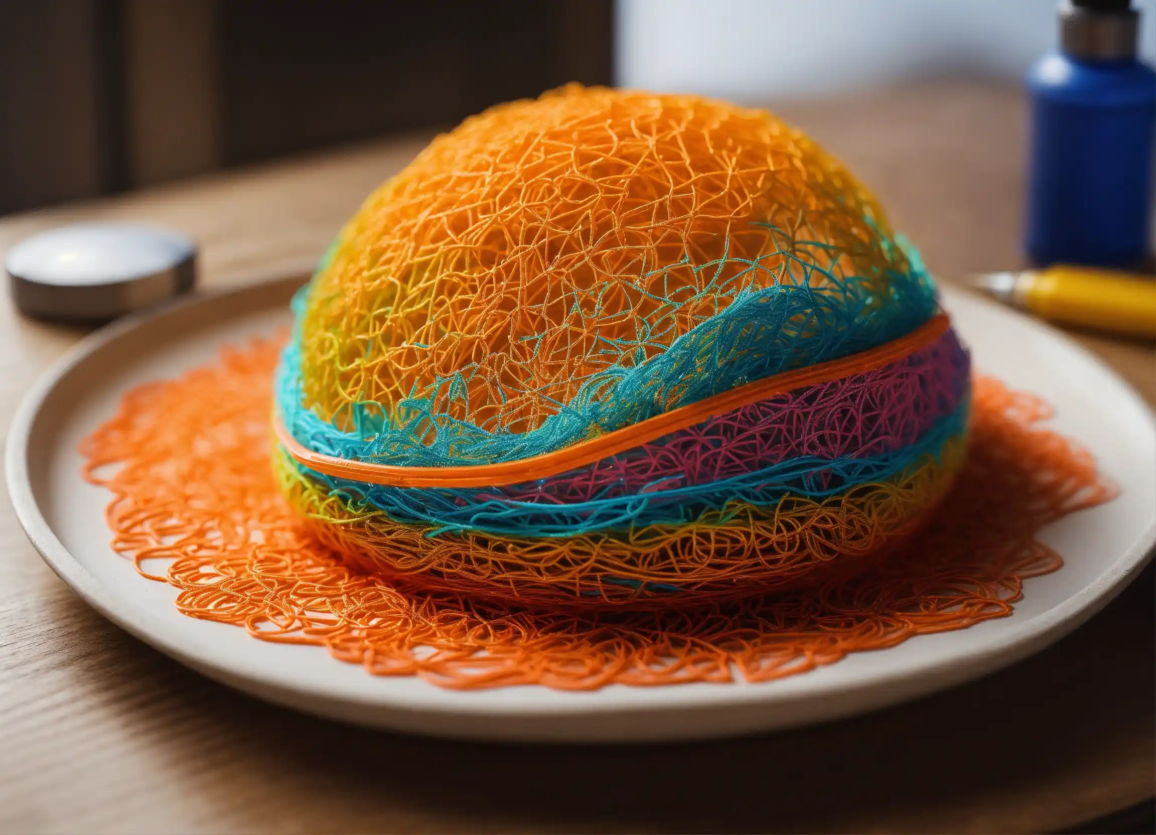 Handgedraaide keramische schalen in verschillende kleuren